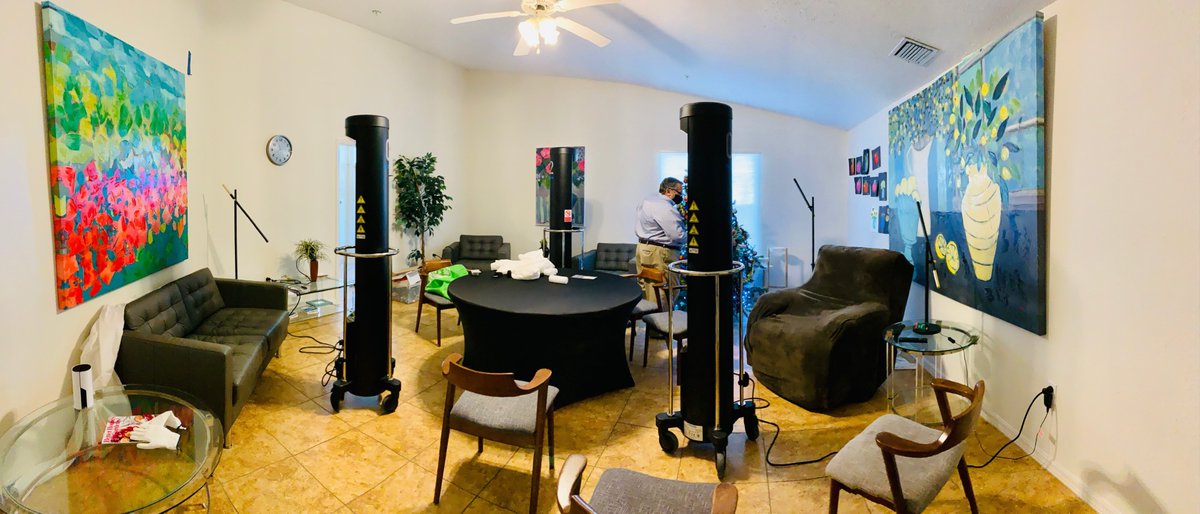 SurfacideUVC's tweet photo. Surfacide installation with @uvc_decon at Alder Terrace Adult Care Center yesterday. We are proud to help protect those in assisted living who need a safe environment during the pandemic.
#assistedliving #adultcare #uvclight #surfacide #covid_19 #safetyfirst #disinfecting https://t.co/R5nutE5YD4