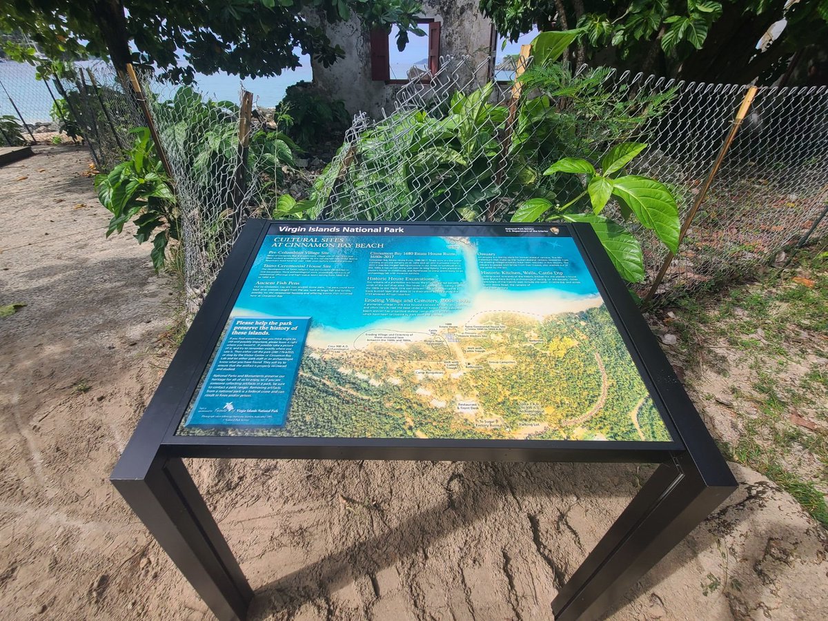 HowardInd's tweet photo. We may not be able to travel but our signs still can!

Our HED-300 with angled back posts traveled
over 1,871 miles to Cinnamon Bay in St. John, USVI from Fairview, PA!

#virginislands #exteriorsigns #manufacturing #signage #designinc #traveltheworld #howardindustries https://t.co/wVOED85rya