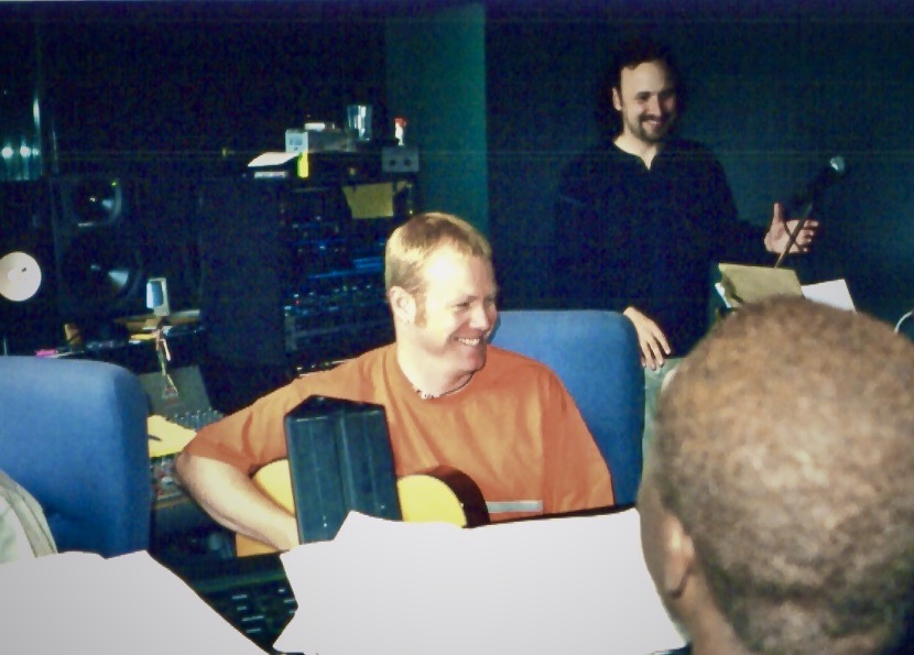 JohnnyMarkin's tweet photo. Despite a pandemic and the usual seasonal slowdown, recording for my #lightofdayproject continues with the help of some cool new software! Here’s a screenshot from a remote session with my former producer and friend @coryknowland (and another of us working together back in'99)! https://t.co/kRyfmDmx8x