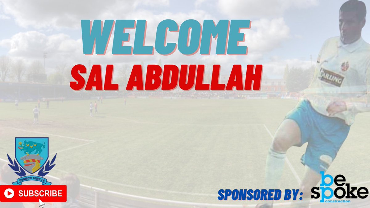 dunmowtownfc's tweet photo. #WelcomeAbdullah @charliebright1 joins the coaching staff as first team coach.
Sal played for Leyton FC with the manager Allan and has worked closely with assistant manager Kevin at Leyton FC too.
The trio will be on our podcast, recording next Friday
#Royals 🔵🔴 https://t.co/Eun0CxlSMj