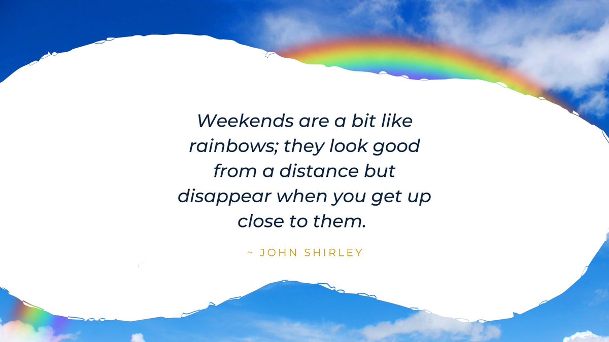 CelebritySummts's tweet photo. In some tough weeks, weekends are like the light at the end of the tunnel. We can barely wait for the weekend to begin, yet as soon as it’s weekend we realize how many things we would like to go and how little time we have.

#Weekend #HappyWeekend #Fridays #Weekends #TGIF https://t.co/kHtqxgzFOp