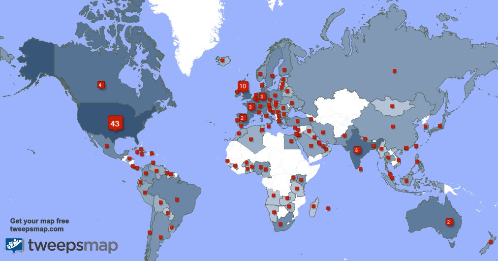 Special thank you to my 11 new followers from UAE, and more last week. tweepsmap.com/!RandalScottKi…