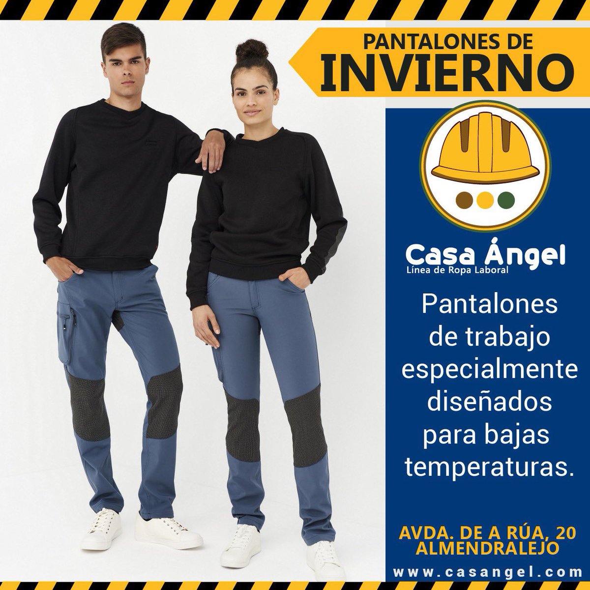 radiogolex's tweet photo. ❄️ Protégete ante el frío con el más amplio catálogo de ropa laboral de Invierno 

✍🏻 CASA ÁNGEL (@Casaangelsl )

📍 Avda. A Rúa | ᴀʟᴍᴇɴᴅʀᴀʟᴇᴊᴏ https://t.co/mbhw3or2SU