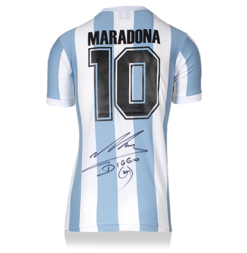 Diego Maradona Argentina Signed Jersey 