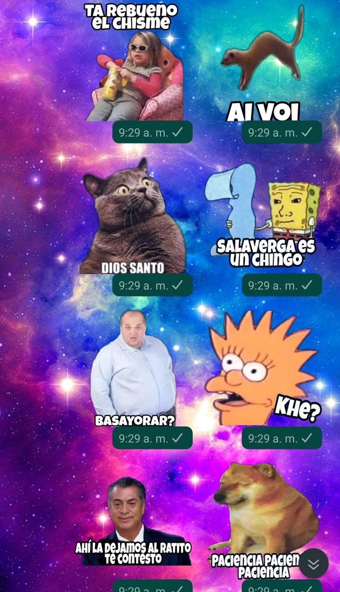 camaracompadre's tweet photo. #HiceUnSticker por fin ya esta aquí el Surtido Rico VIII, surtido sabroso de stickers para chicos y grandes.
🙃🙌🏾👉🏾👈🏾👌🏾👏🏾😎🙄👀🤷🏾♂️😅🤣😊🍺 https://t.co/Ik0nJDrOQf
