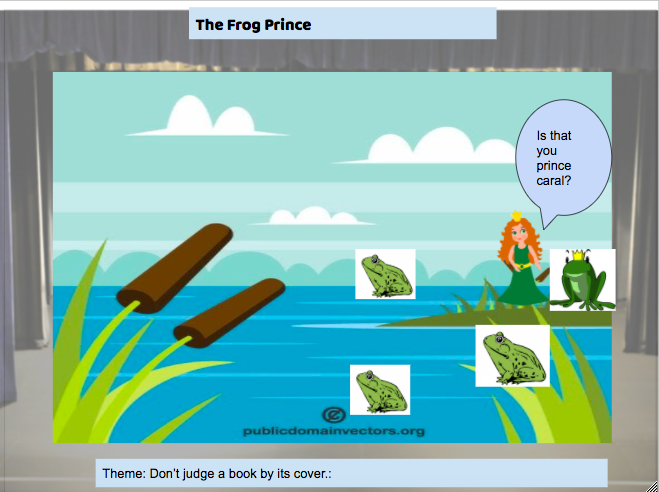 AWMO4thGrade's tweet photo. Great way to end our last all remote week! These Google Drawings are a creative way to show understanding of drama elements and theme! #creative #virtuallearning #funfromhome https://t.co/7o1fdy0vaZ