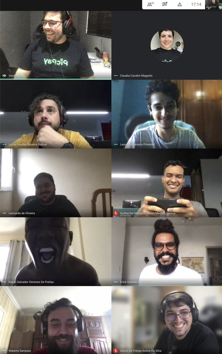Aquele ultimo Amoug Us com a galera do PicPay =D Valeu d+ pessoal