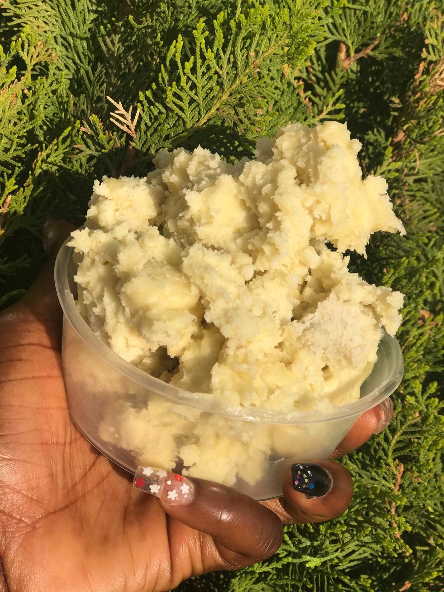 SwatEunice's tweet photo. SHEA BUTTER IS NOT ANIMAL FAT!
Shea butter is the fat extracted from the Shea tree nuts/kernel 

Unrefined as VICTORY’S SHEA BUTTER has no additional chemicals or preservatives added, making it retain all its properties.
 
LOCATION: Kaduna/Abuja

Price: #500 https://t.co/3DM2u0nxpL