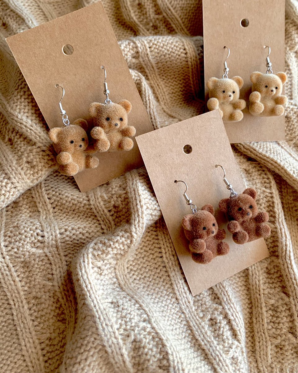 baby brown bears will be restocked tomorrow at 12pm pst!! 

make sure to grab yours!! 🧸