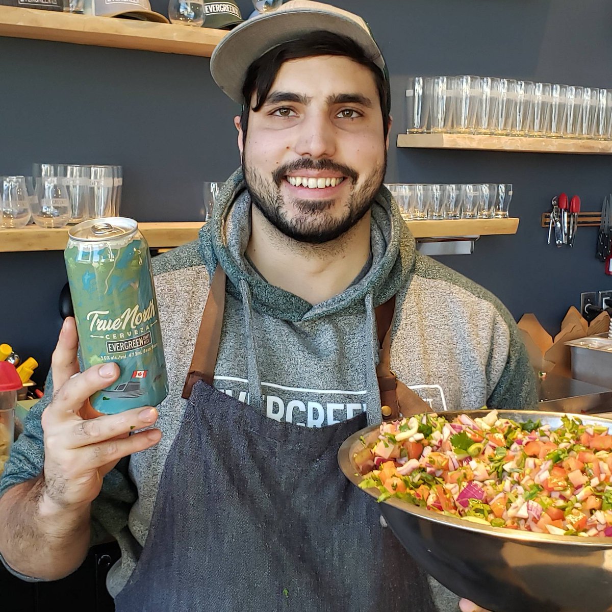 Takeout Taco Saturday is Tomorrow!!!! Famous Drez is pepping up a storm!! Grab a 6 pack of True North Cerveza while you're here for only $18!!! Tacos are 1 for $4 or 3 for $10. Pre-order available 613-319-3106. #613beer #taco #ottawaeats #ottawafood #cerveza #doscervezaporfavor