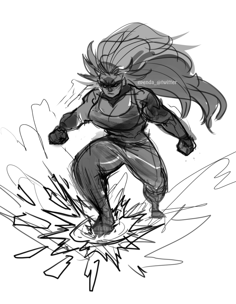 OC Toska :
Hear me out.. Lady power stomp 😳 