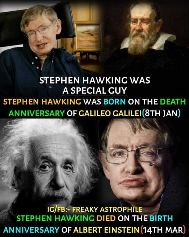 Happy birthday Stephen Hawking 