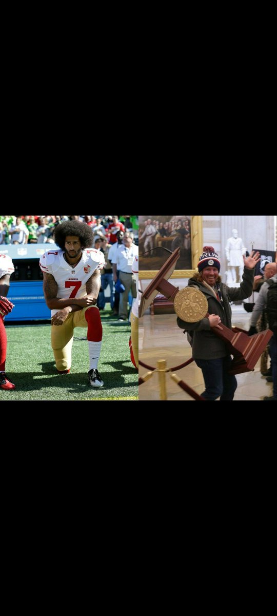 realborngamer's tweet photo. Taking a stand vs. Taking a stand https://t.co/5cwGTpZpEZ