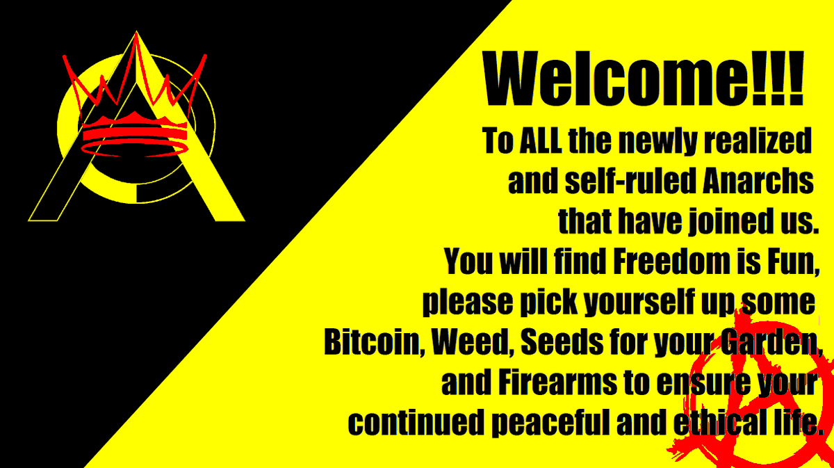 AnarchyAquarian's tweet photo. #AnarchyIsPeace #WelcomeAboard https://t.co/F8nZJaZuOG