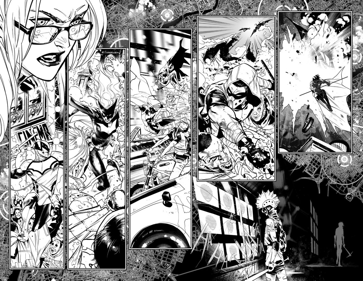 Action bat-pages without batman.. #Batman 