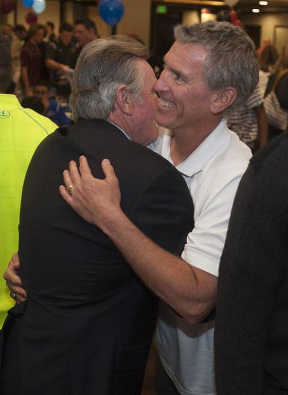 A friendship and an equal respect was formed decades ago between 2 powerhouses. Coach White had a gift of having his teams perform at the highest level in the biggest of games. Some of his most vivid memories were triumphant wins and crushing losses against  @MDFootball /13