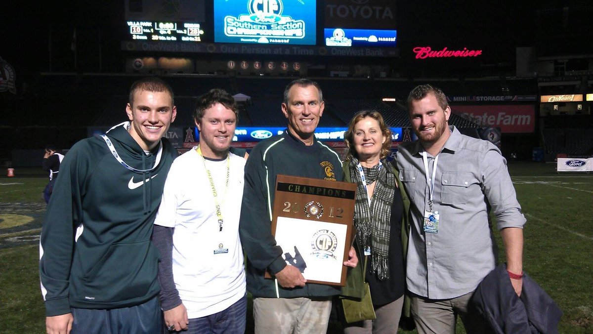 2012 - CIF CHAMPIONS 13-1 - only loss came preseason To Mater Dei in a tough 20-14 battle. A season of domination 423 Points For90 points against6 shutouts/19