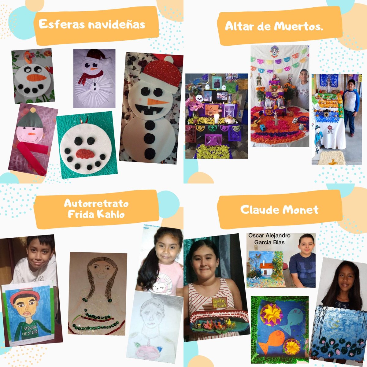 centinelasmty's tweet photo. Conoce a algunos de los participantes del #RetoCentinelas 🔎📚🎨📸💡
#arte #FridaKahlo #Monet #Origami #poesia #impresionismo #cubismo #picasso #newton
@cultura_mx @GenteUDEM @SEP_mx https://t.co/zJRsNV2ikX