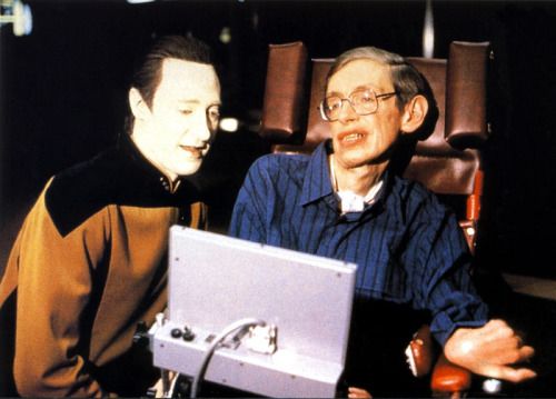 Happy Birthday to the late, great Stephen Hawking

The only person to portray himself on Star Trek 
