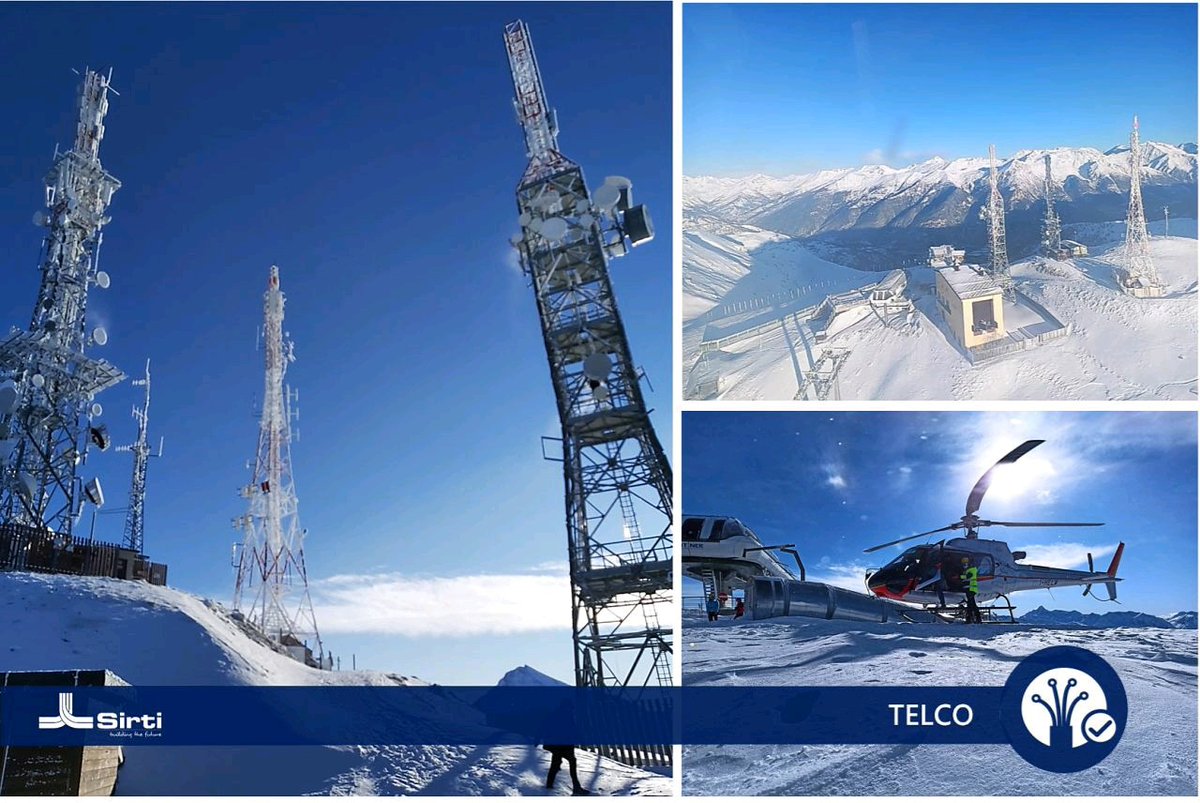 viciocort's tweet photo. Bardonecchia, Monte Fraiteve (TO), eseguito in 72 ore un upgrade di hardware a 2700 mt di altezza! Semplicemente #SirtiTheBest https://t.co/2zqaDUJrS4