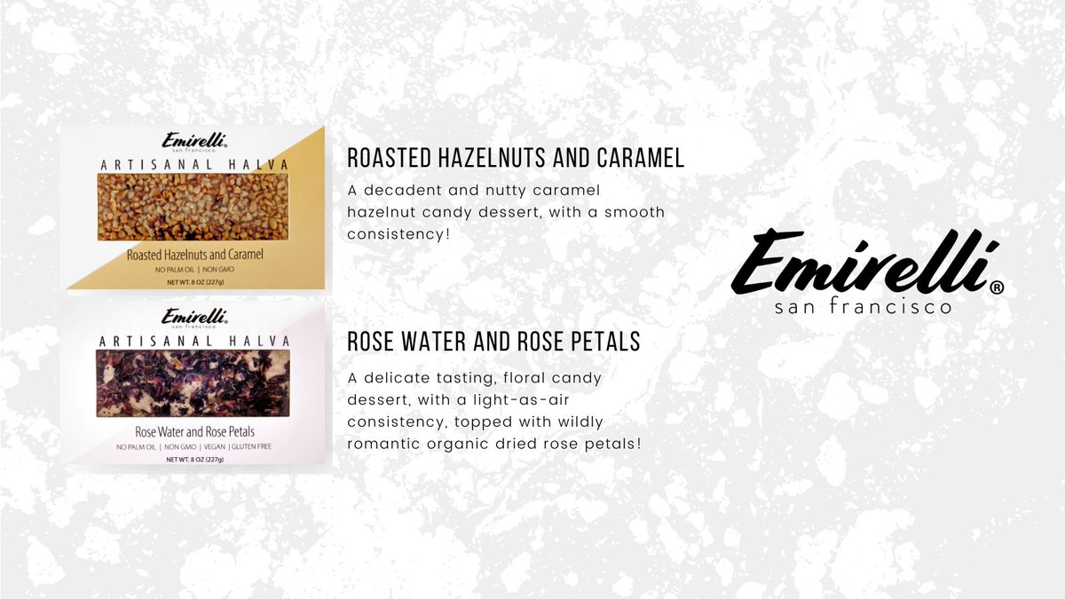 We are so excited to announce our release of our new Halva series! From traditional vanilla to adventurous Turkish coffee and peppermint, we have all the flavors you could ask for. 

Link in bio to purchase our new Halva!