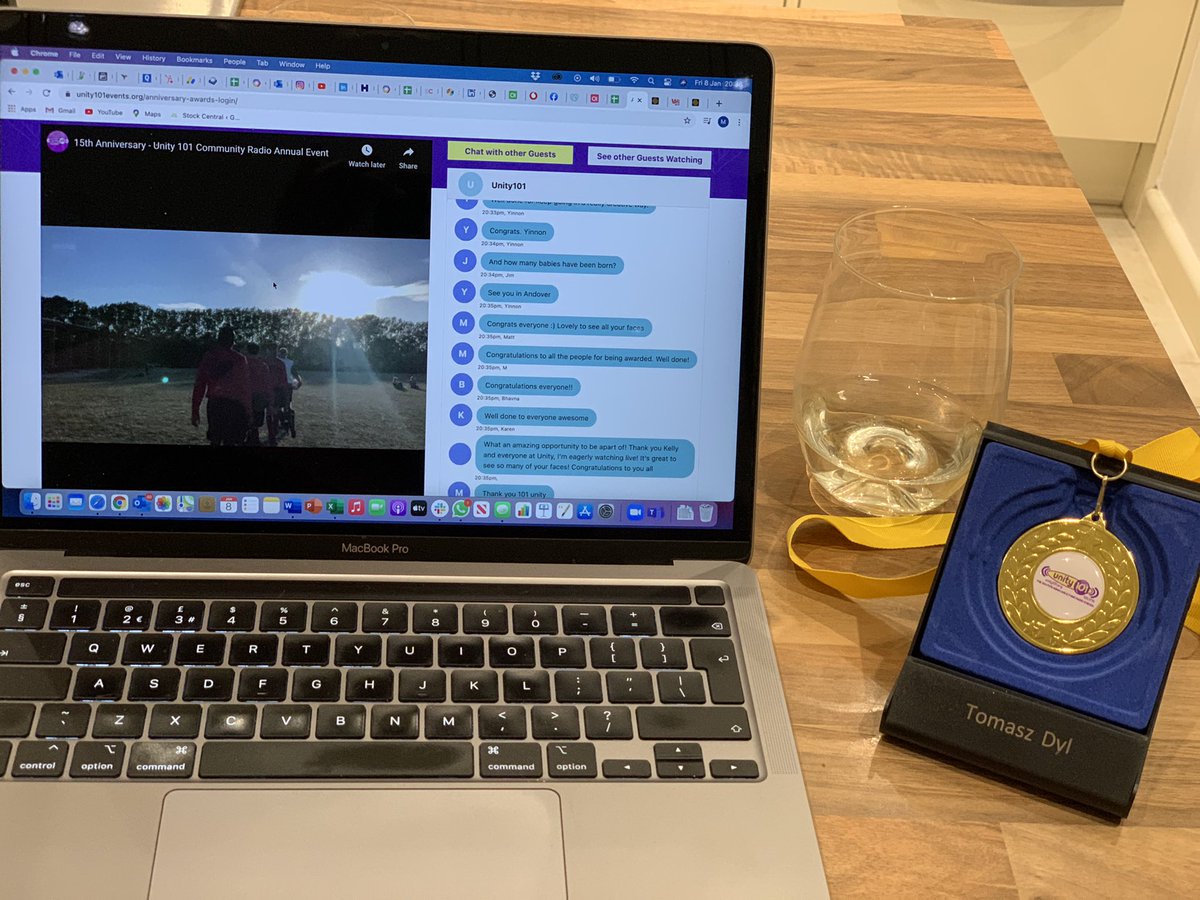 tdyl's tweet photo. Thank you @Unity101FM for my recognition! A lovely surprise! Watching and supporting the 15th anniversary online! #unity101 For a number of years now, Iโve been supporting the station and where possible host a show in Polish. https://t.co/I4NtPkf6QP