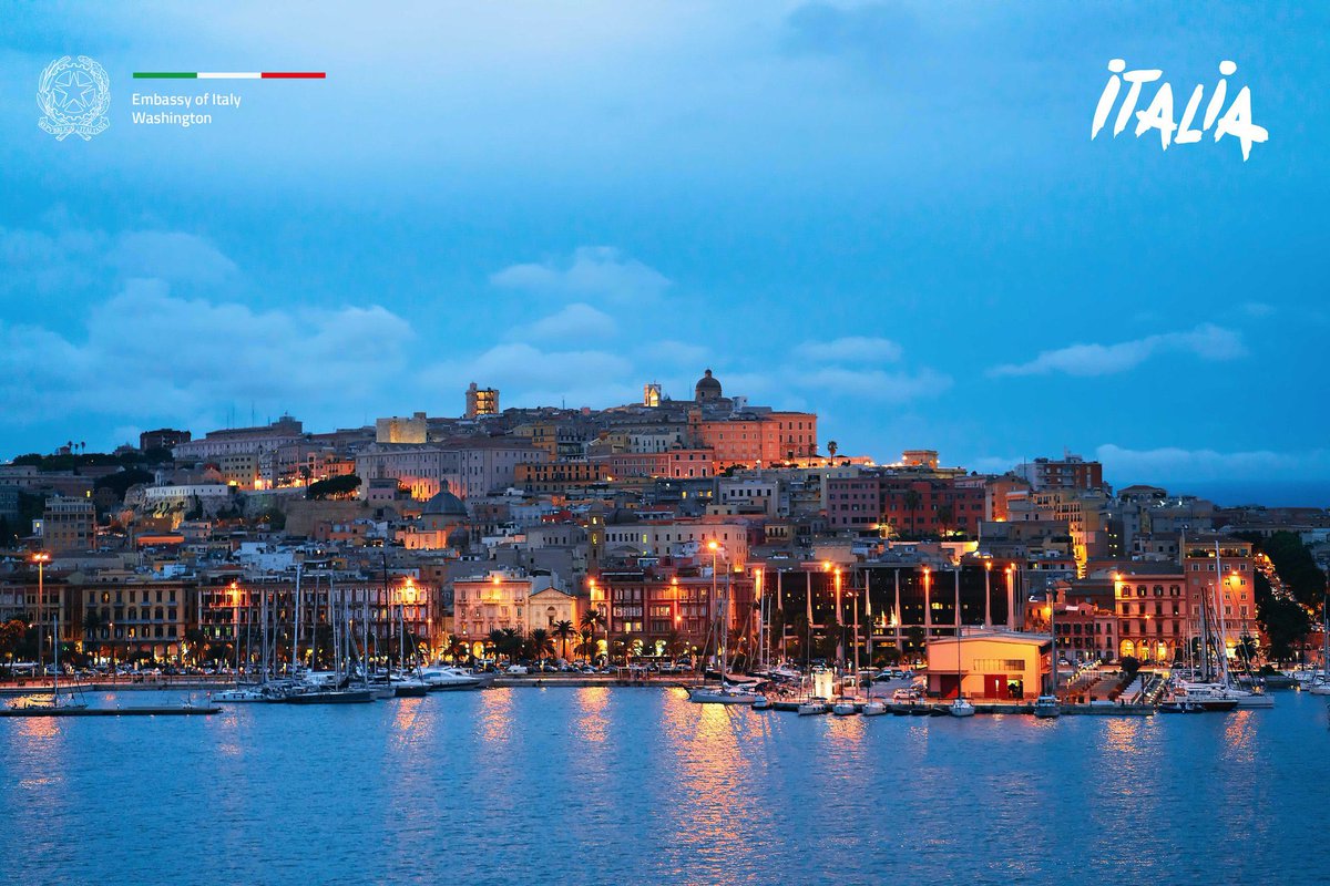 In Sardinia, you can find the city of Cagliari -- a hub of opera, theatre and cultural history. There are multiple libraries where you can find handwritten documents, dating back to 1325 AD! #ItalyatHome