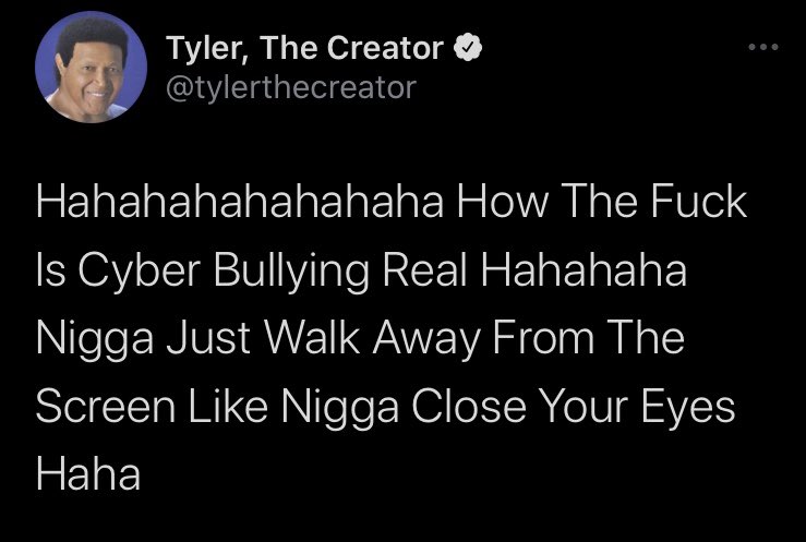 XXL's tweet photo. Classic Tyler, The Creator tweet https://t.co/d438wjursy