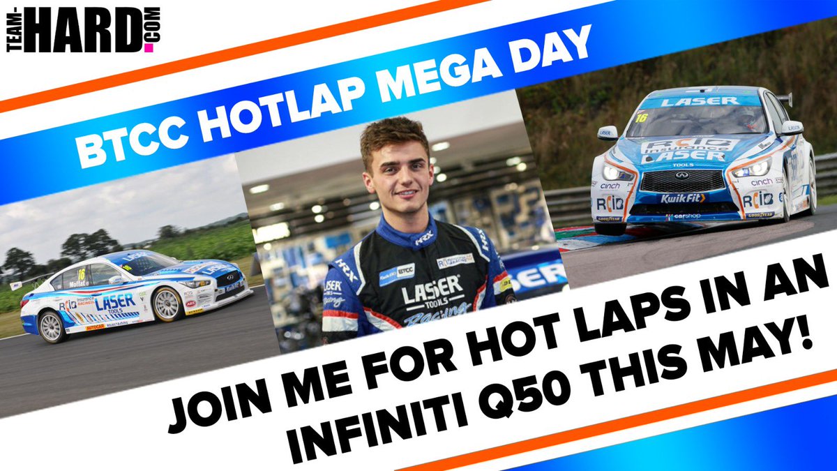 ‼️ <a href="/btcc/">BTCC</a> hot laps ‼️

We will be offering hotlaps this May with <a href="/TeamHardRacing/">Team HARD. Racing™</a> at <a href="/SnettertonMSV/">Snetterton Circuit</a> in 2 seater BTCC machinery🏁 It’s first come first serve so book now, copying the link below.. Remember to put the driver name in the notes section!

gbr01.safelinks.protection.outlook.com/?url=https%3A%…