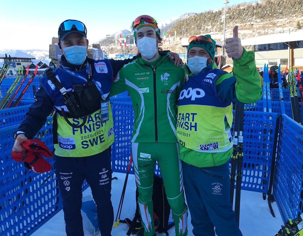 WestgardThomas's tweet photo. Super happy with 9th place and personal best result in todays stage in @FISCrossCountry Tour de Ski! 
Hard work will always pay off😎
Let's go for more🇮🇪
@TeamIreland @SnowsportsIRE https://t.co/bjfh679hMw