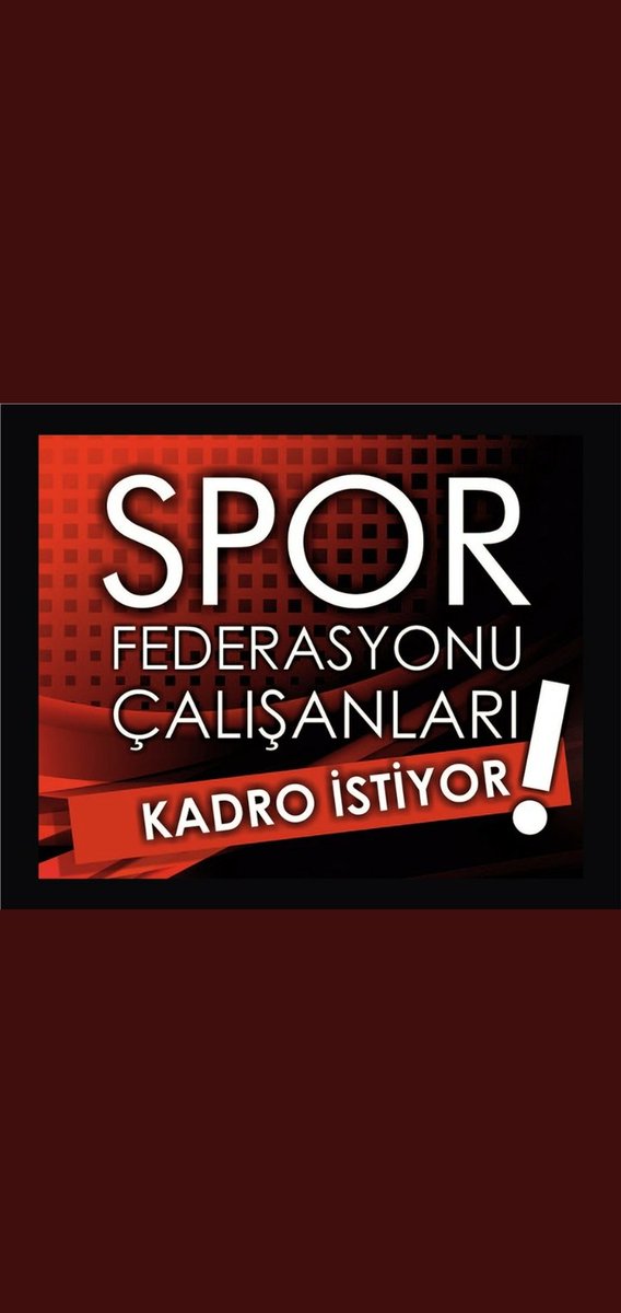 Altan06Selma's tweet photo. #FederasyonSozlesmeliPersonelineKadro https://t.co/h1qZmLXjB0