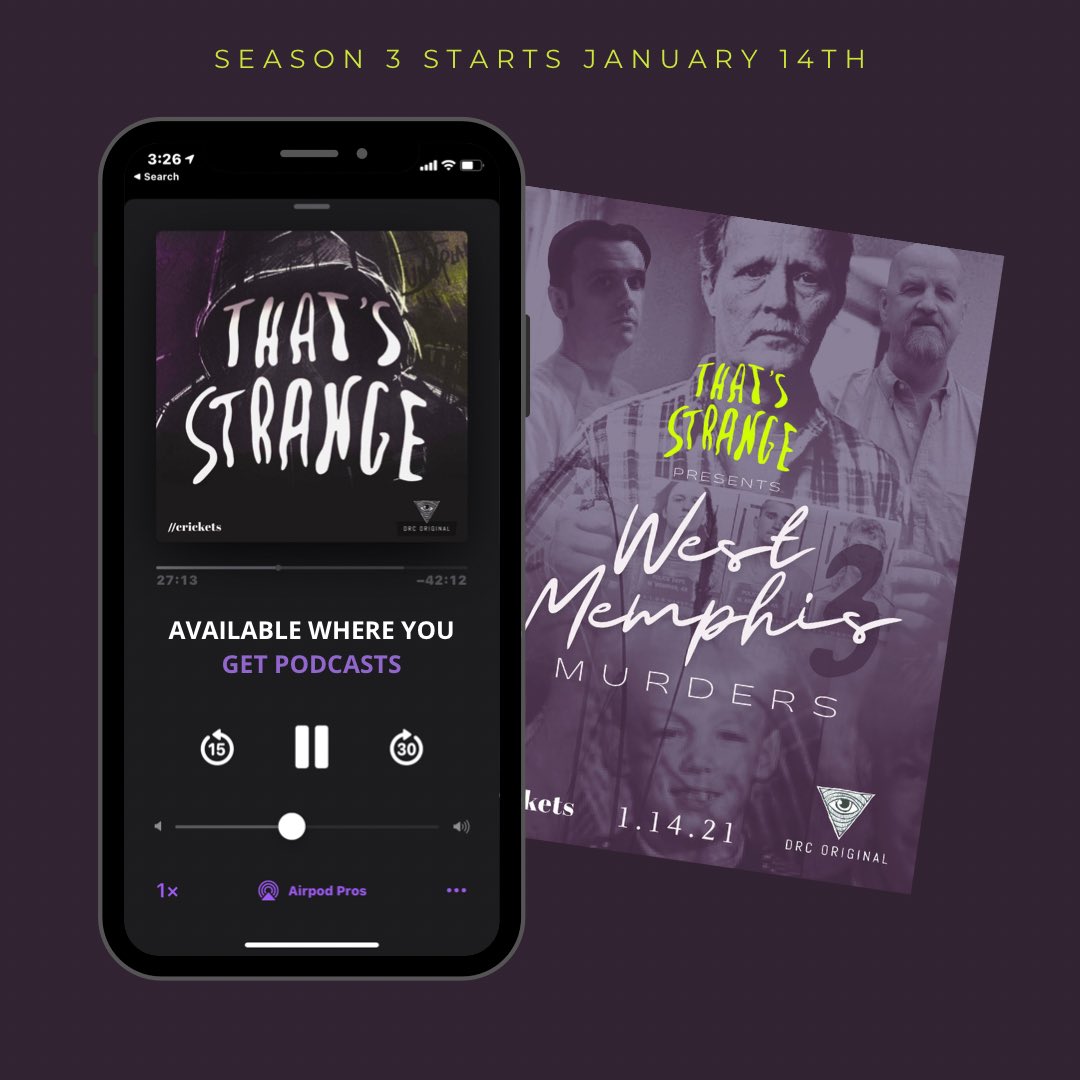 _thatsstrange's tweet photo. New Season coming January 14th! 

@DownrightCreepy @CricketsNetwork https://t.co/bE2VrVFyGG
