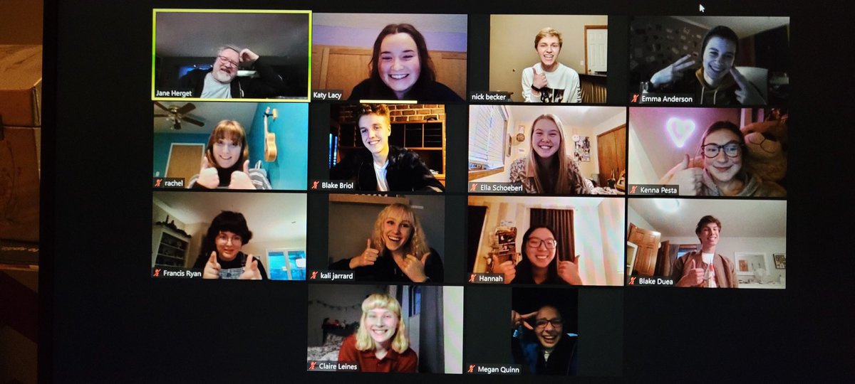 Chanhassen High School and Thespian Troupe 7789 proudly present our One Act Play THE HAPPY JOURNEY TO TRENTON AND CAMDEN by Thornton Wilder! Directed by Randy Herget. Mark your calendars for our first public performance on Feb 26th!! #wearechan #theztroupe7789