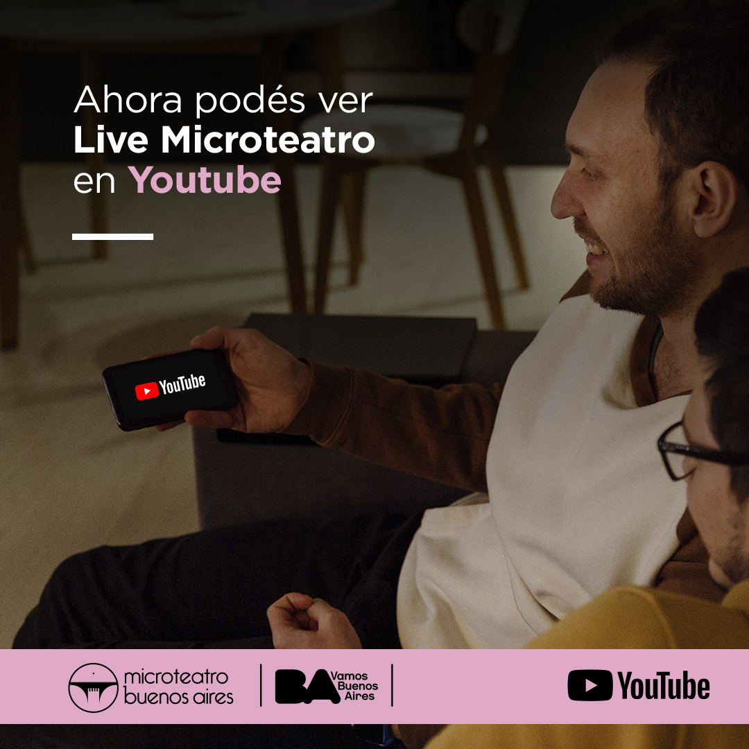 ENAMORATE UNA Y OTRA VEZ 🙈❤️
.⁣⁣⁣⁣⁣
Mirá los estrenos todas las semanas en nuestro canal de Youtube. Es muy fácil, entrás al link en bio y listo, ¡diversión garantizada! 🙌⁣⁣⁣⁣⁣⁣⁣⁣⁣⁣⁣
.⁣⁣⁣⁣
#Teatro #Microteatro #BuenosAires #PorAmor