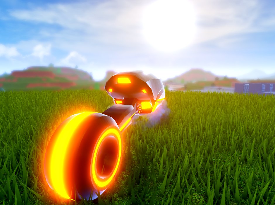 Coynese On Twitter Okay So Asimo3089 Said My Volt Bike Model For Jailbreak Wasn T As Tron Like As He Liked So I Made Some Modifications To My Model To Make It Feel More - roblox jailbreak volt bike glitch