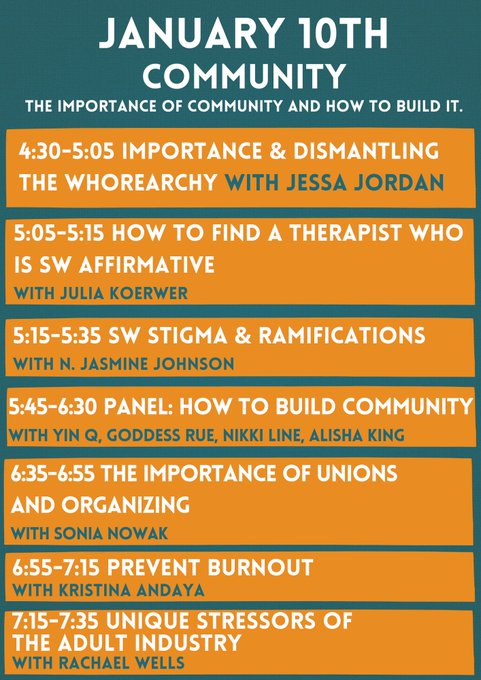 DAY 2 LINEUP for this weekend. Register fOR FREE at https://t.co/1ZhwLLbtn3 https://t.co/eWesIGchVU<a href="/tag/doxingprevention"class="tags"><span>#doxingprevention</span></a>