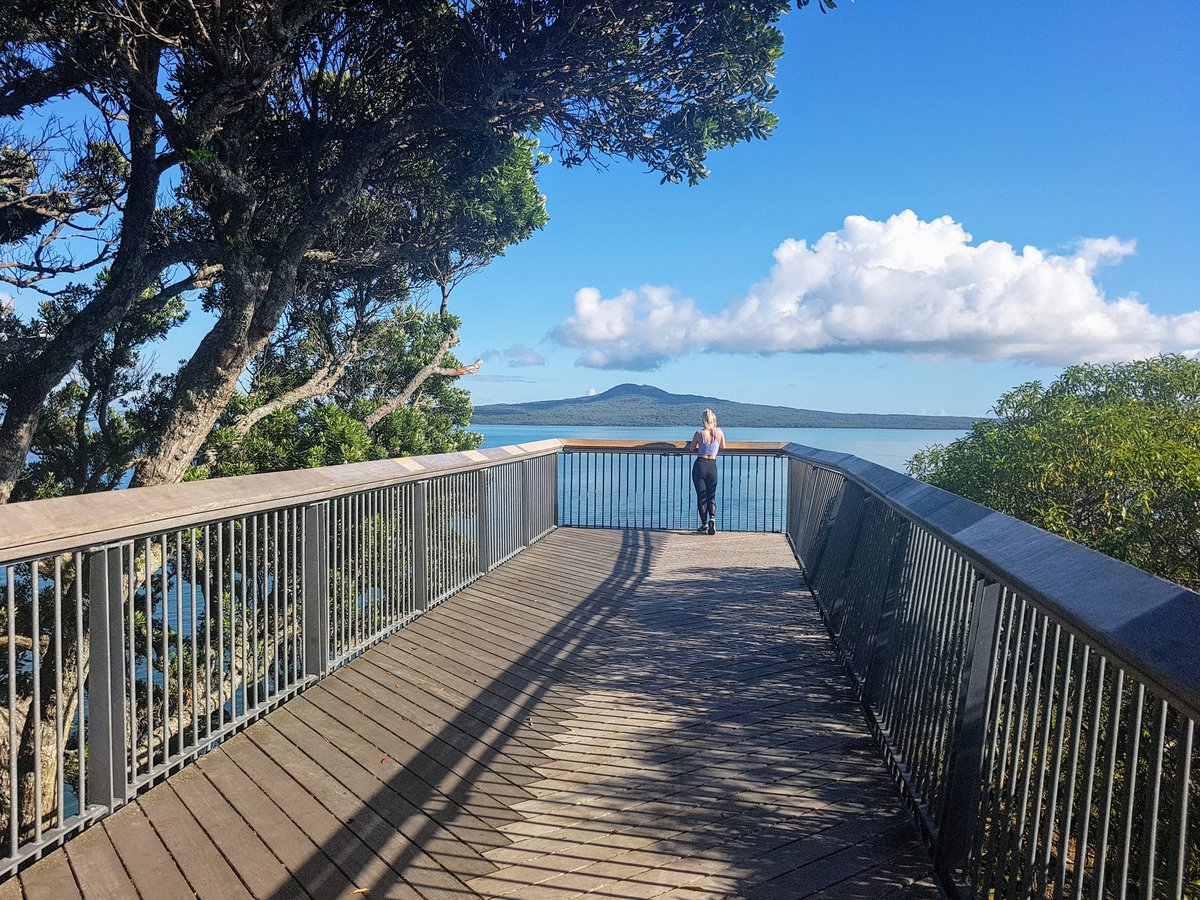 CerebralNurse's tweet photo. Ata mārie Tāmaki Makaurau (Good morning, Auckland!) #NZHellhole @WeatherWatchNZ #AKLSummerSorted https://t.co/8LusUeyhna