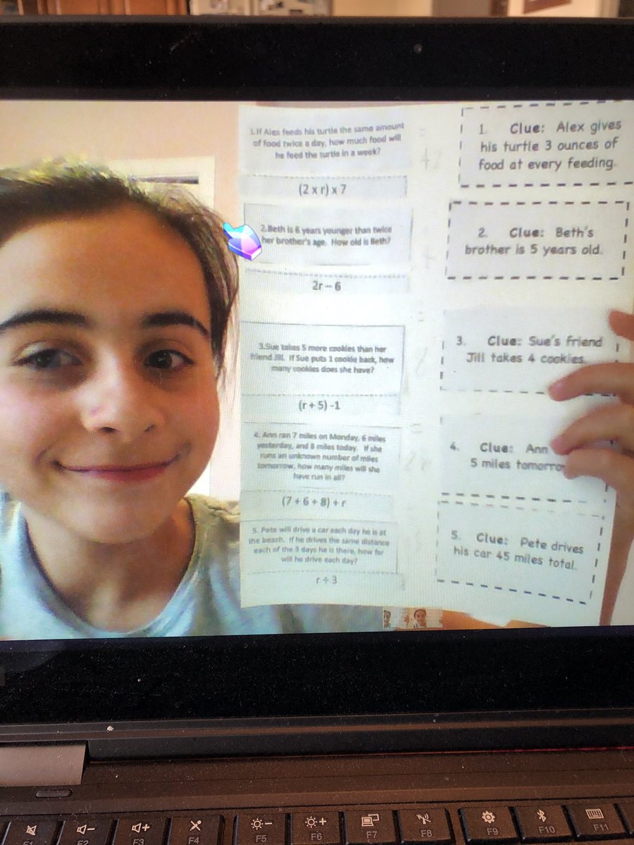 mspence85's tweet photo. Proud mathematician evaluating equations to solve practical problems!  #fifthgraderocks #allinthistogrther #grit @DominionTrailES https://t.co/poWkGlvAl5