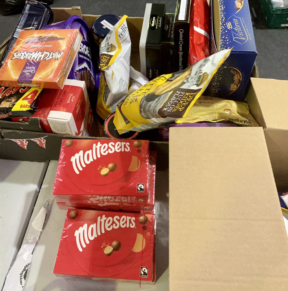 Care Home Heroes
8 veteran residents  in Priory Grange Care Home &amp; most don’t have any visitors or family, we thought we would cheer them up. 
We packed 8 hampers for them &amp; packed a few cases extra with plenty of goodies for all the staff and residents 
bless you unsung Heroes