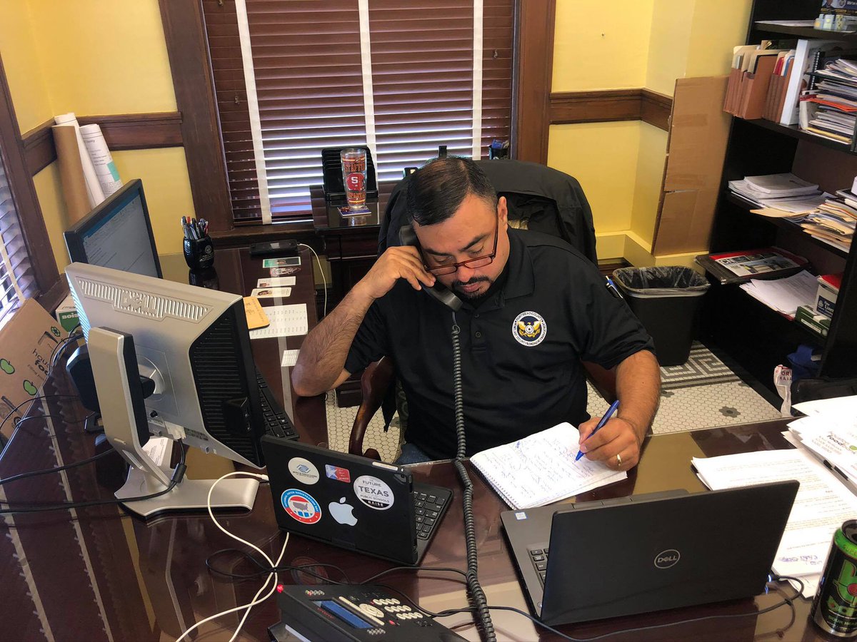 StaffordMSD's tweet image. We wish our #SMSDBoard VP Xavier Herrera a happy birthday today! He was elected in May 2015, and has proudly served the Stafford community through countless public services and initiatives. His most memorable accomplishment was presenting 2 of his sons their Stafford HS diploma.