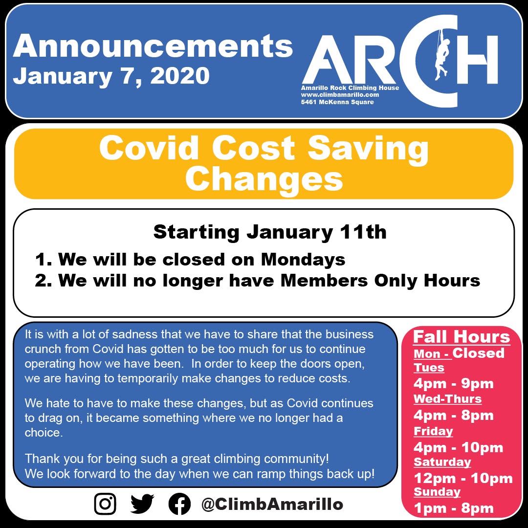 It's a sad announcement day. If you have any questions, let us know.