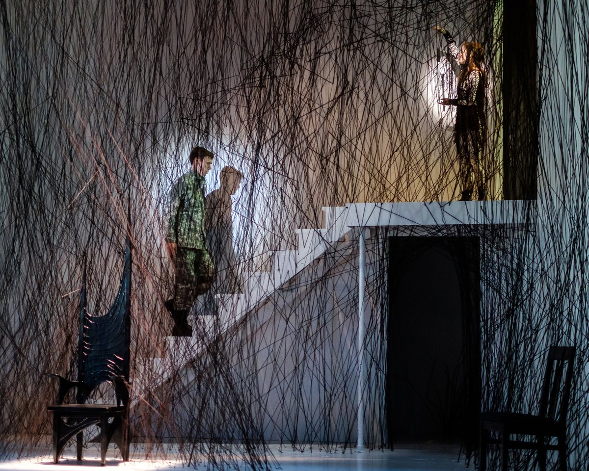 usitt's tweet photo. In the final post of the week for our #PQUSITTDesignSeries, which features designs from the artists who were included in both U.S. exhibits for the @PQ_2019, we have scenic designs from Rob Eastman-Mullins!

#ScenicDesign #Macbeth #WakeForestTheatre #PQ #PragueQuadrennial https://t.co/2iinPw1vpN