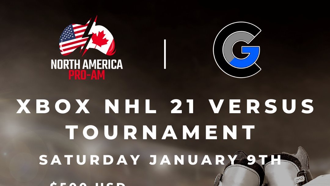 NAProAm's tweet photo. 🚨Xbox NHL 21 Versus Tournament🚨

6 SPOTS REMAINING! 

Tournament Starts: January 9th, 2021
Time: 1:00pm EST

$500 USD Prize Pool
$0 Entry Fee

https://t.co/wFWFq1QGIL https://t.co/PcEsrOkaVF