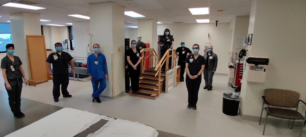 Thumbs up 👍 it’s #FrontlinesFriday! Rehabilitation Services has demonstrated unwavering flexibility &amp; commitment during the pandemic. This has been especially true when treating COVID patients requiring inpatient rehab care (1/2)