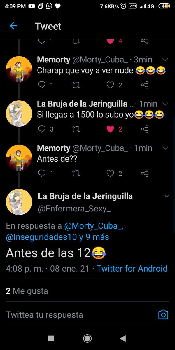 Morty_Cuba_'s tweet photo. Argumento claro mi gente vean las fotos lo dijo ella apoyen ahí den fav y RT https://t.co/xUqwQrBR61