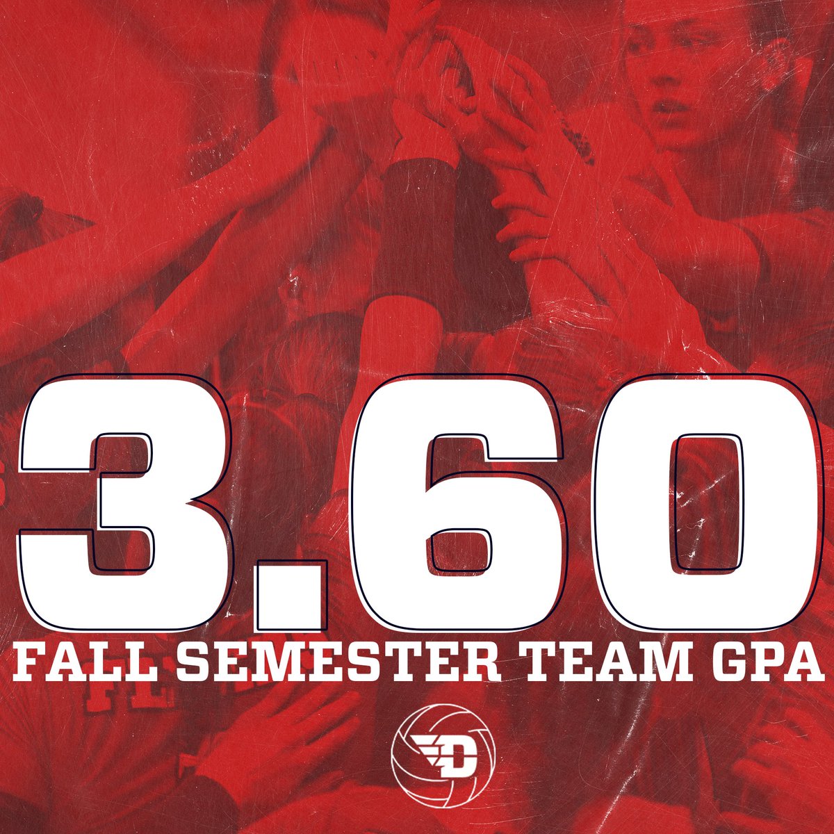 DaytonVB's tweet photo. Got it done in the classroom this fall.
#UDVB // #FlyerLegacy https://t.co/mOAl9J8SCI