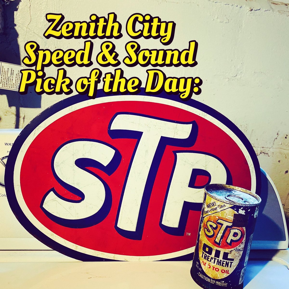 Pick of the Day: @stpracing_official (Scientifically Treated Petroleum) for many years has been the go to additive for the racing community. #zcssduluth #zcsspickoftheday #duluthmn #vinyl #vintage #duluthloveslocal #follow #nostalgia #instagood #racing