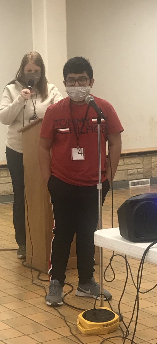 Huskylearner's tweet photo. These are awesome 5th grade spellers @HowardGI Thank you to @TeWestover @keyes_janel @MrsMeganAhrens @sturgillmelinda for the 2021 School Spelling Bee https://t.co/6RUcM8h6RC