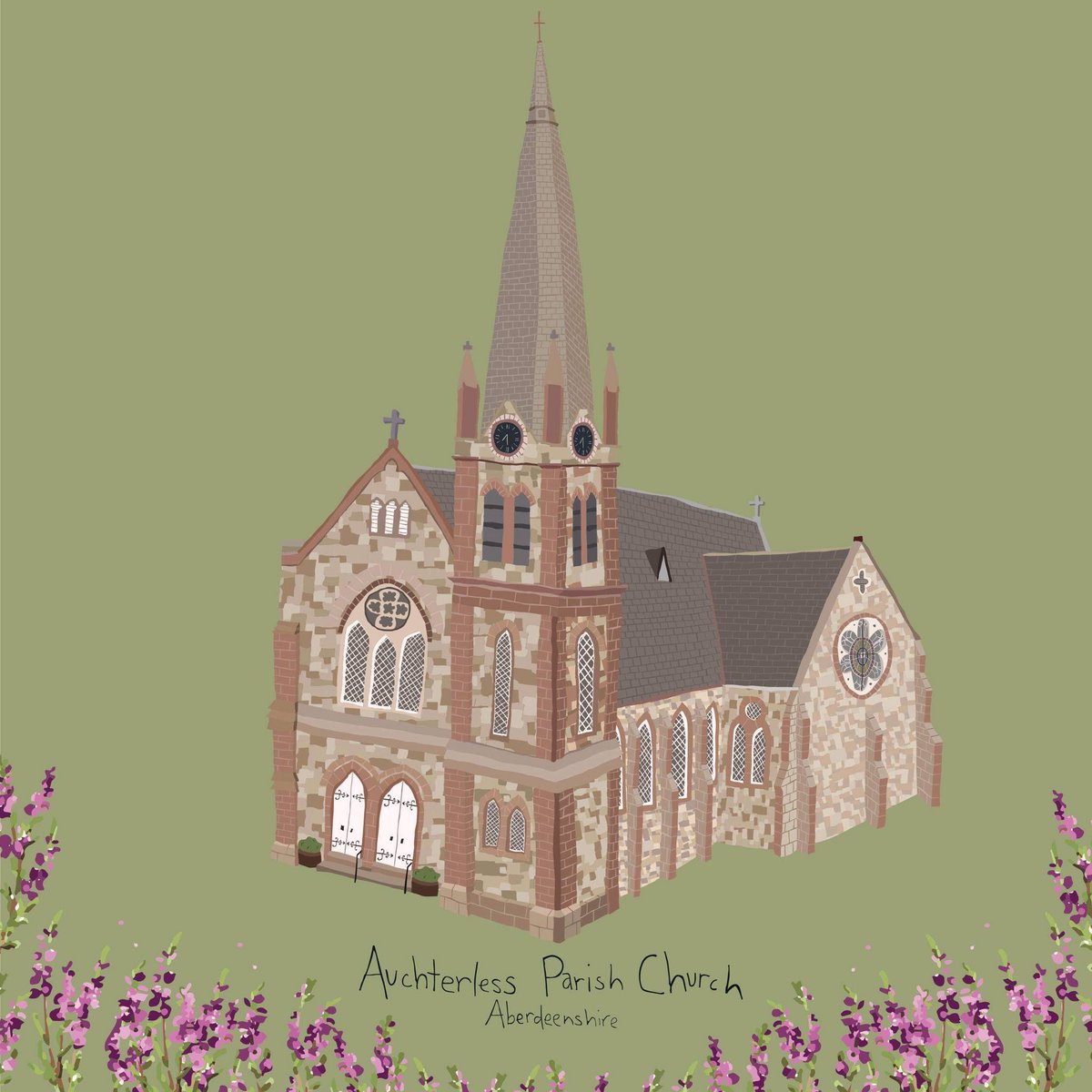 designbyesther's tweet image. *Bespoke Commissions*
This commission was a very personal one to me, and I feel very lucky to have family in Scotland to share this with.
More than ever, looking forward to the day when we can go visit and ‘hae a nice wee holiday!’ 

#designedbyesther #aberdeen #auchterless