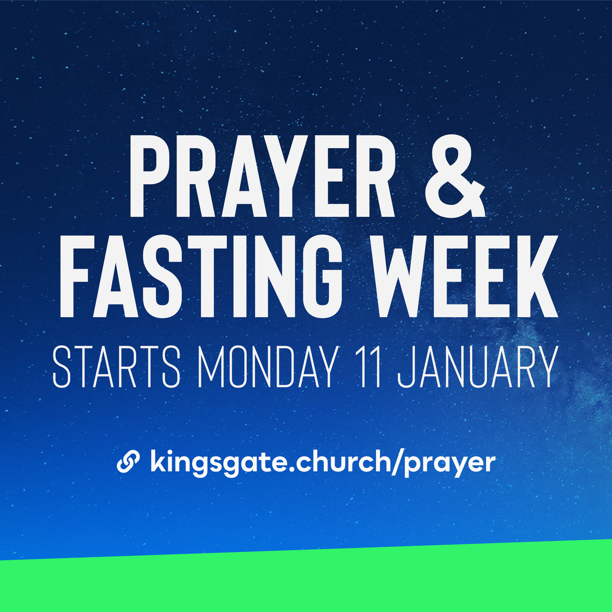 🙏With all that we're facing and all that is going on in our nation and the nations, it's time to pray for an increase of wellbeing!

🙏Sign up for your 24/7 prayer slots now.

🔗Find more info and prayer resources from Monday onwards at kingsgate.church/prayer